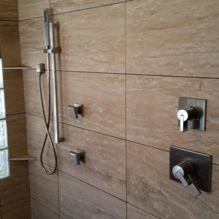 Shower fixture installation for Gas Line Repair in Grayling